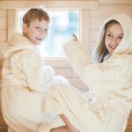 Bathrobes for children